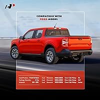 Vista 2 de A-Premium Solapas de barro Compatibles con Ford Maverick 2025 2024 2023 2022 Protectores contra salpicaduras para parachoques Delantero y trasero