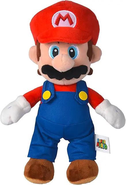 Super Mario Plüschfigur, 30cm kuschelweich - Nintendo Charakter für Babys