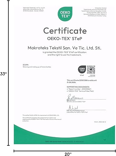 Miniatura 3 de Classic Turkish Towels - Juego de 2 tapetes de baño de algodón de alta calidad, gruesos y absorbentes, acanalados, hechos con 100% algodón turco