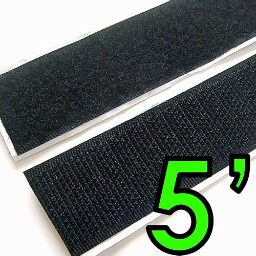 Vista 10 de Electriduct Cinta adhesiva de gancho y bucle de 2 pulgadas, cierre de tela con respaldo adhesivo Utilizado para artes/manualidades y hogar y 100