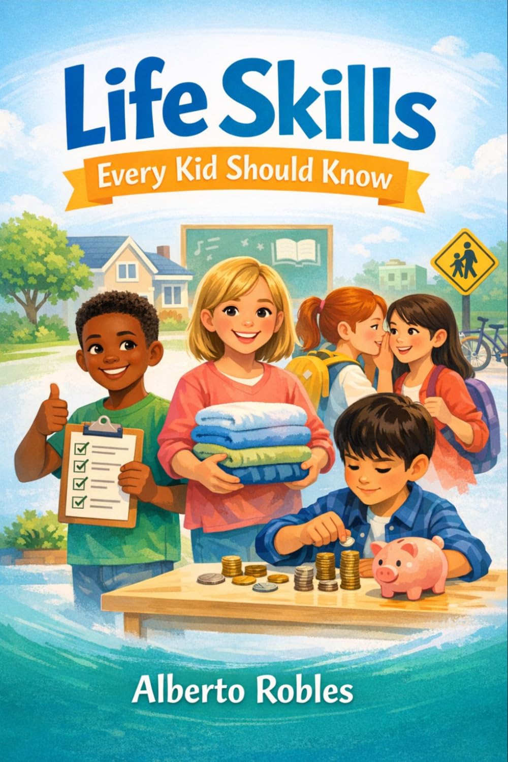 Life Skills Every Kid Should Know: A Practical Guide to Confidence, Responsibility, Money, Manners, Safety, Friendship, Problem-Solving, and Growing Up Smart