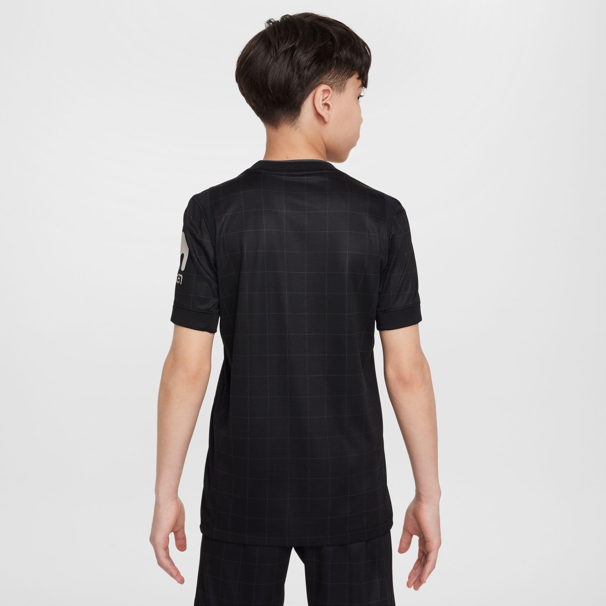 Tottenham Hotspur 2025/26 Stadium Away replika piłki nożnej z technologią Nike Dri-Fit dla starszych dzieci, HJ5296