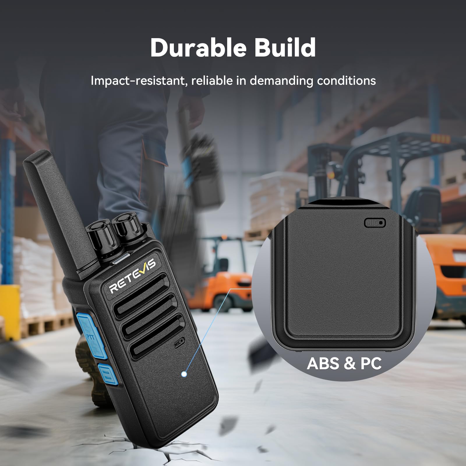 Retevis RT668D Radiotelefony DMR Professional, Krótkofalówki PMR 446, Akumulator 2000 mAh Typu C, Połączenia Grupowe, 256 Kanałów, Wytrzymałe Krótkofalówki do Sklepów i Szkół (opakowanie 2 szt.)