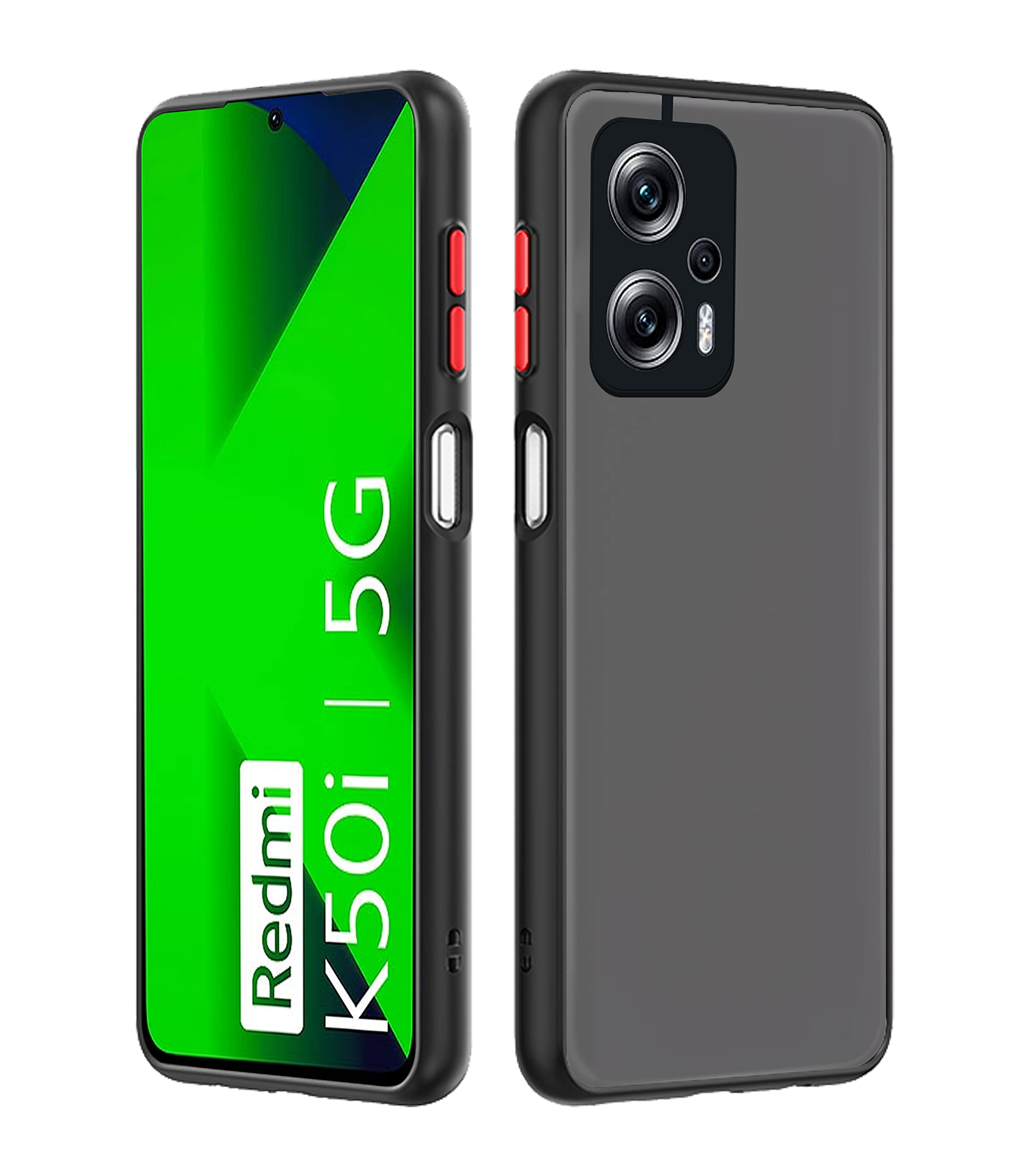 Amazon Brand - Solimo Bumper for Redmi K50i 5G (Polycarbonate_Black) (B0BNDMN1WQ) Amazon Price History, Amazon Price Tracker