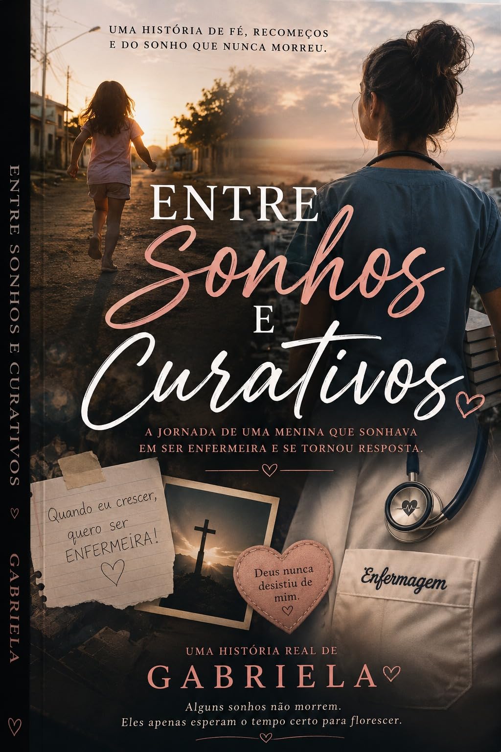 Entre Sonhos e Curativos: A jornada de uma menina que sonhava em ser enfermeira e se tornou resposta (Portuguese Edition)