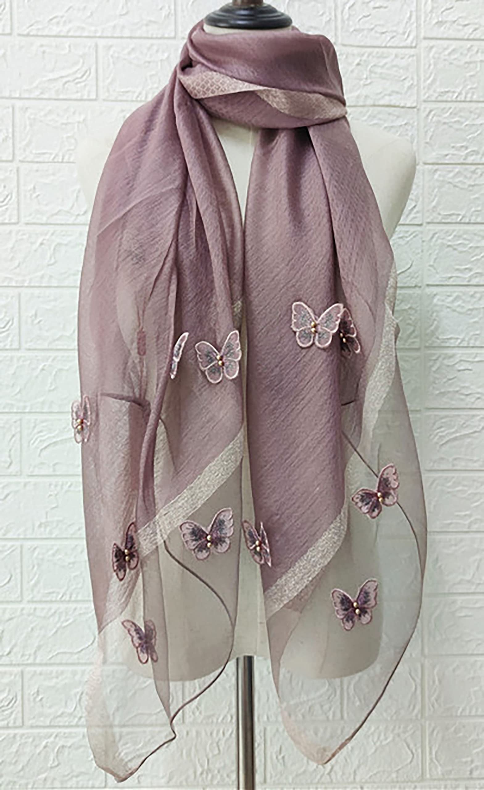 GFM Pashmina Stil Scarf in Schmetterlings design (BF)