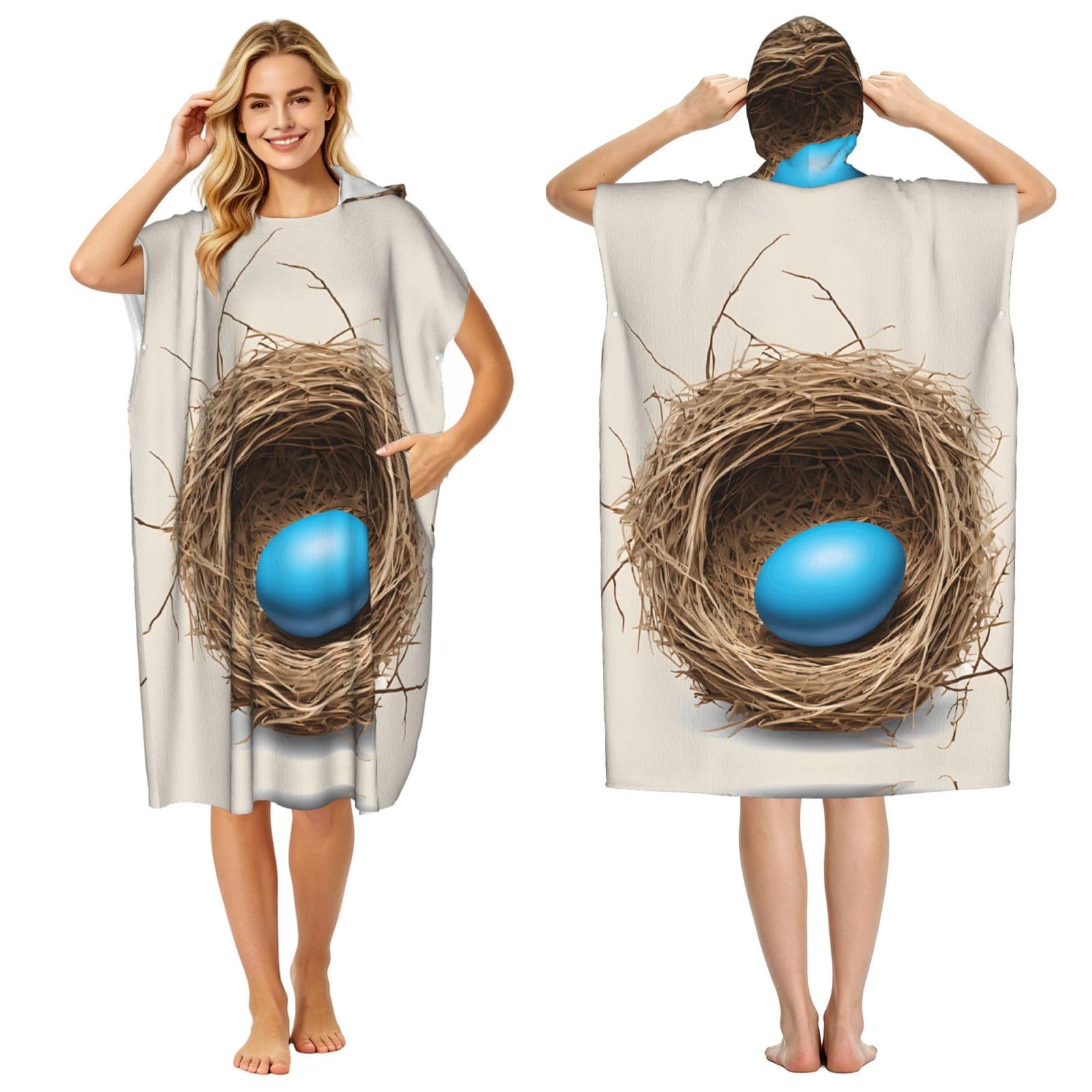 Serviette de bain légère et poncho microfibre pour vos journées de plage et piscine