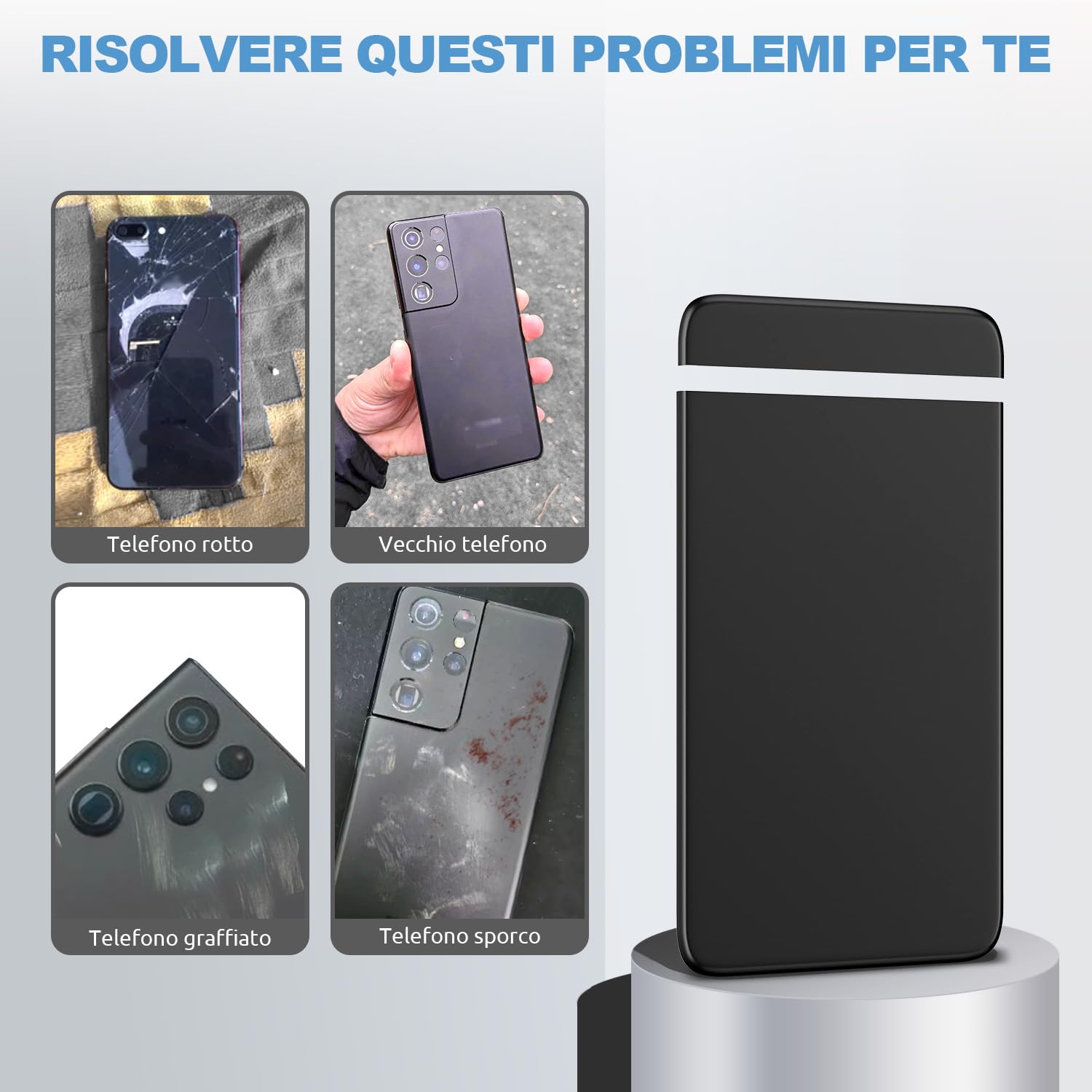 Spigen Cover Liquid Air Compatibile con Google Pixel 8 Pro - Nero Opaco