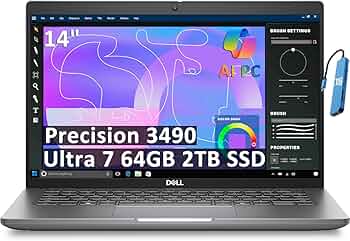 Amazon.com: 2025 Dell Precision 3490 Mobile Workstation AI PC