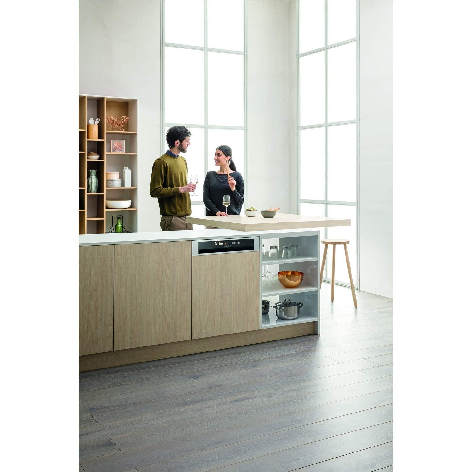 Hotpoint HBC 2B19 X UK N Integrated Standard Dishwasher 13 Place Settings 13 Programs Amazon Large Appliances