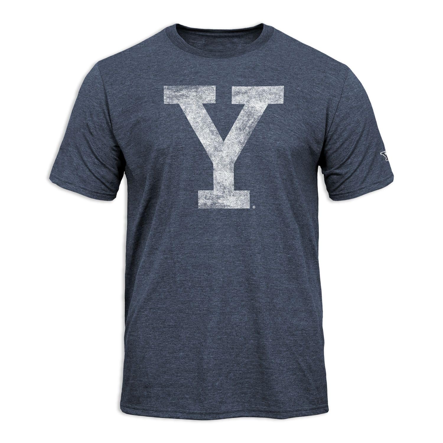 Barnesmith NCAA Unisex Short-Sleeve Ring Spun T-Shirt, Premium Lightweight Cotton, Laude Design, Woven Sleeve Team Logo