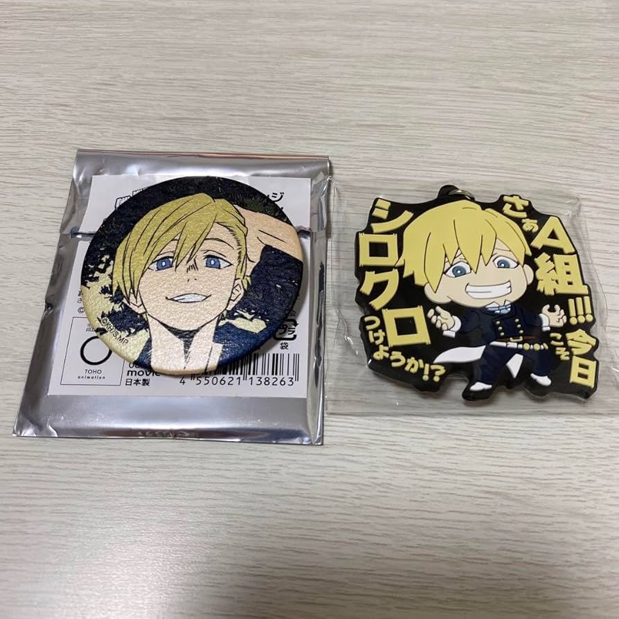 ワイテルズ 缶バッジ ラバキー アクキー ワイテルズ ラバーキーホルダーコレクション（全6種