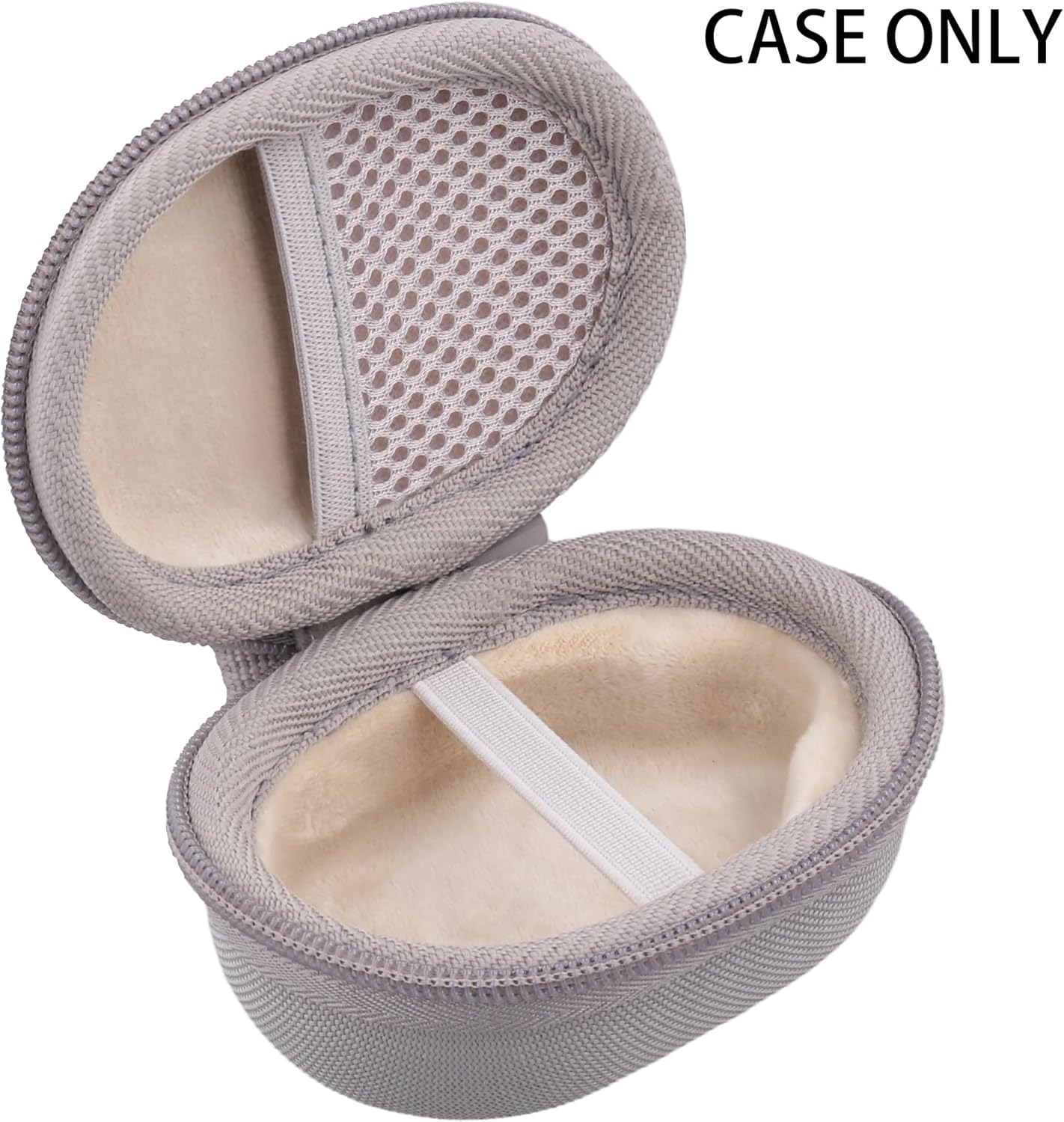 for SHOKZ OpenDots ONE - Open-Ear Headphones Hard Protective Case, Portable Travel Case with Carabiner (Grey Case) - co2CREA - Image 2