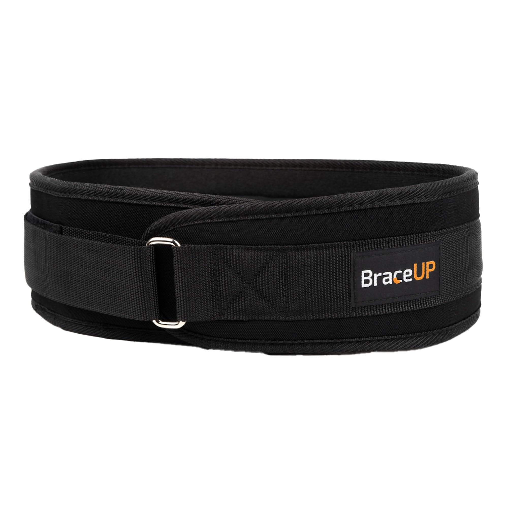 BraceUP Weight Lifting Belt 4" Wide for Powerlifting, Olympic Lifting, Bodybuilding, Gym Training, Lifting Back Support