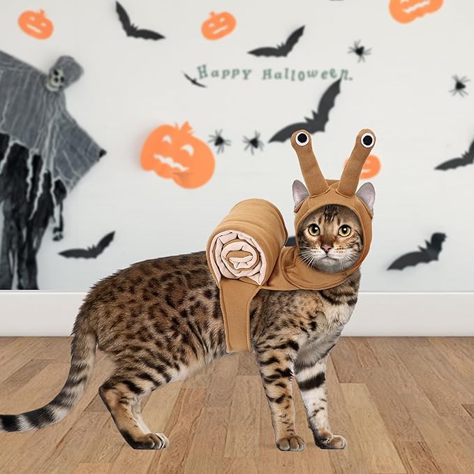 Disfraz de caracol para perro y gato, talla S, ETIAL miniatura 6