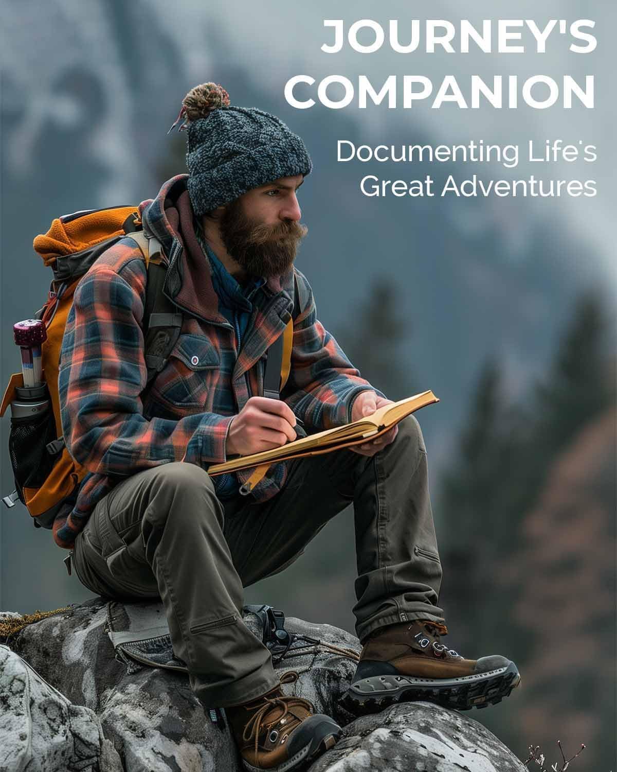 Gifts for Him, Journal for Men, Vintage Leather Diary for Writing, A5 256 Kraft Pages College Ruled Notebook, Personal Planner Organizer Gift Set (Black Set) - Image 6