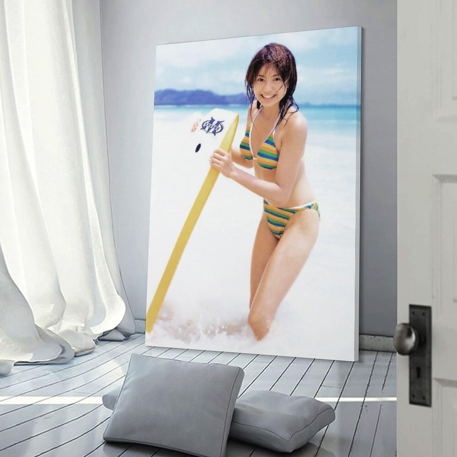 アイドル　キャンディーズ　ビキニ姿のポスター　木製　パネル　レア Amazon.co.jp: 乃木坂46 西野七瀬アイドルグラビアアートパネル