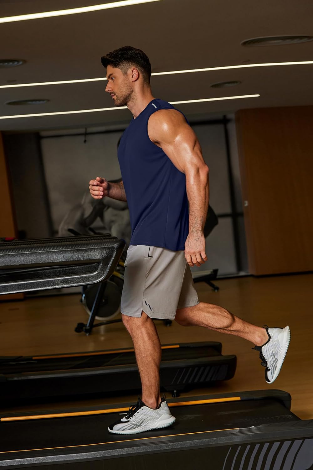 COOFANDY Men's Sleeveless Shirt Quick Dry Workout Tank Top Gym Muscle T Shirts Sport Athletic Tanks Moisture Wicking - Image 3