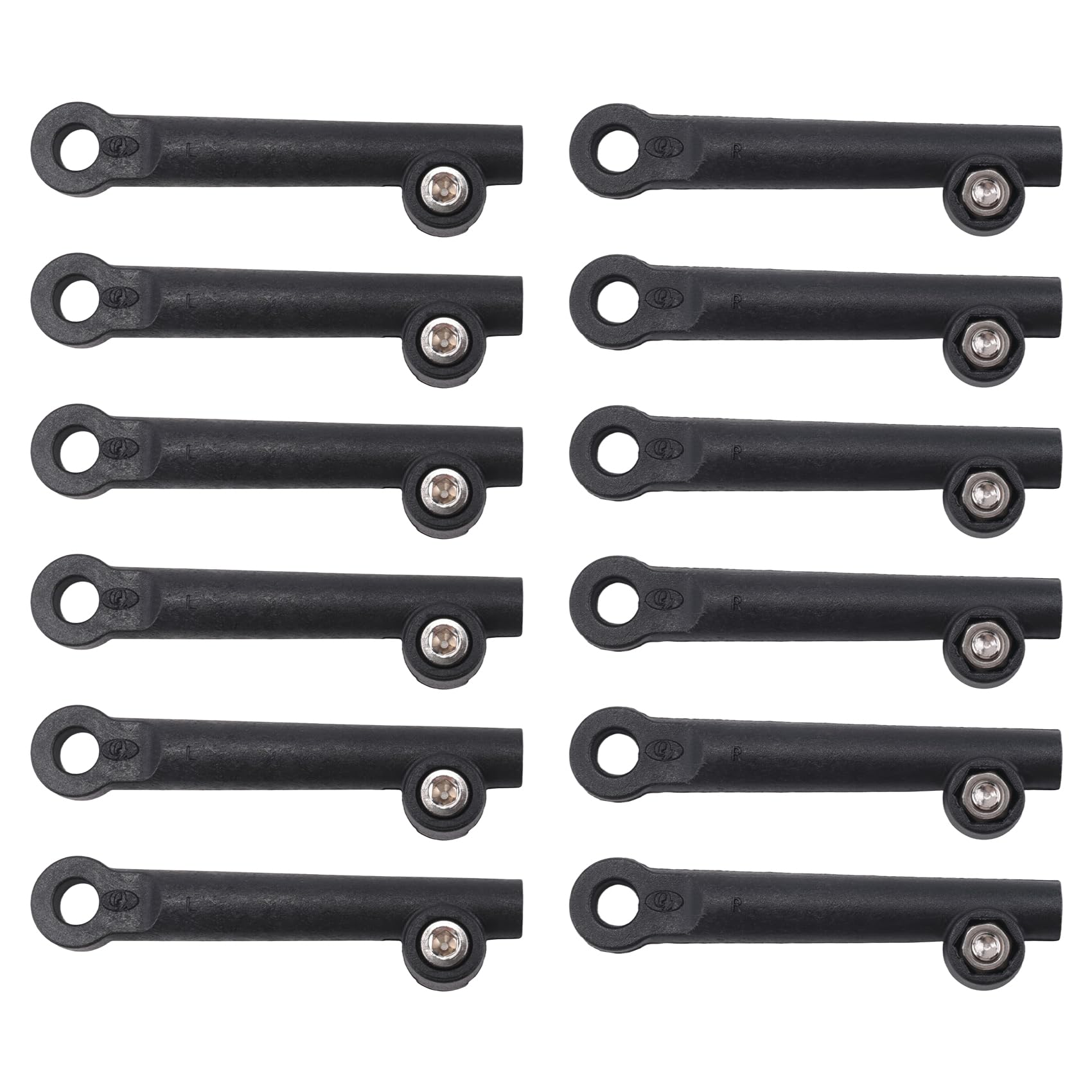 Tsudoku 12pcs Bike Fenders Support Extension Sleeve for 20/24/26inches Fenders for Bicycle Mud Guard Connecting Stem Rod