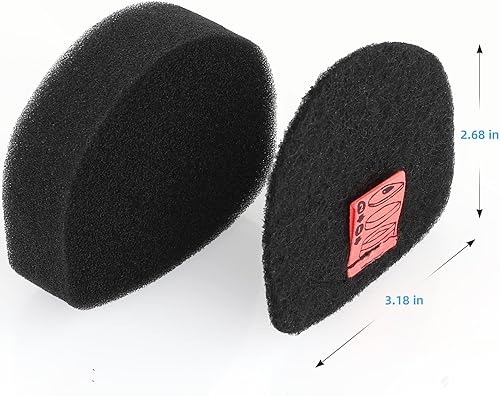 Miniatura 2 de Paquete de 6 filtros de repuesto compatibles con Shark CH951 UltraCyclone Pet Pro Plus - Juego de filtros de fieltro de espuma para Shark CH901