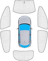 Vista 79 de KMF - Parasol de repuesto para parabrisas, cubierta para ventana lateral y trasera, cubierta protectora para visor, para campamento, bebé, bloqueo