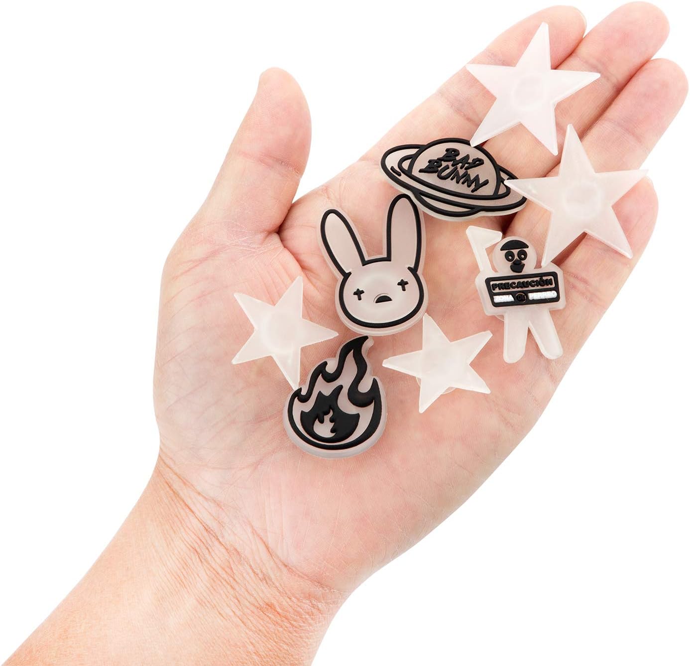 bad bunny pins crocs