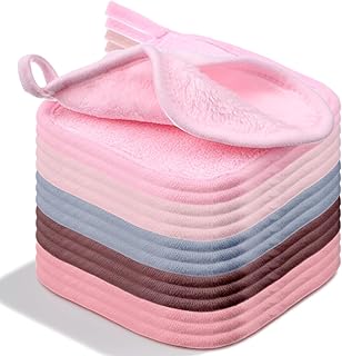 15 paños reutilizables para desmaquillar, toa...