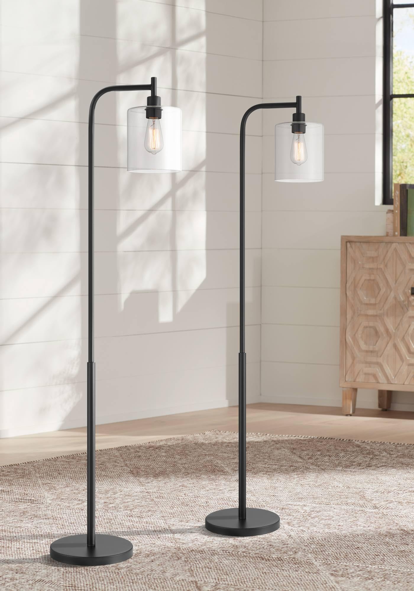 360 Lighting Karis Farmhouse Rustic Industrial 62 1/2