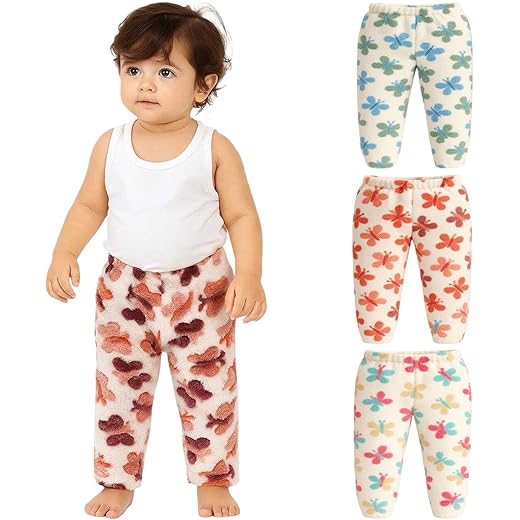 Warm Fleece Pajama Pants Pack of 3