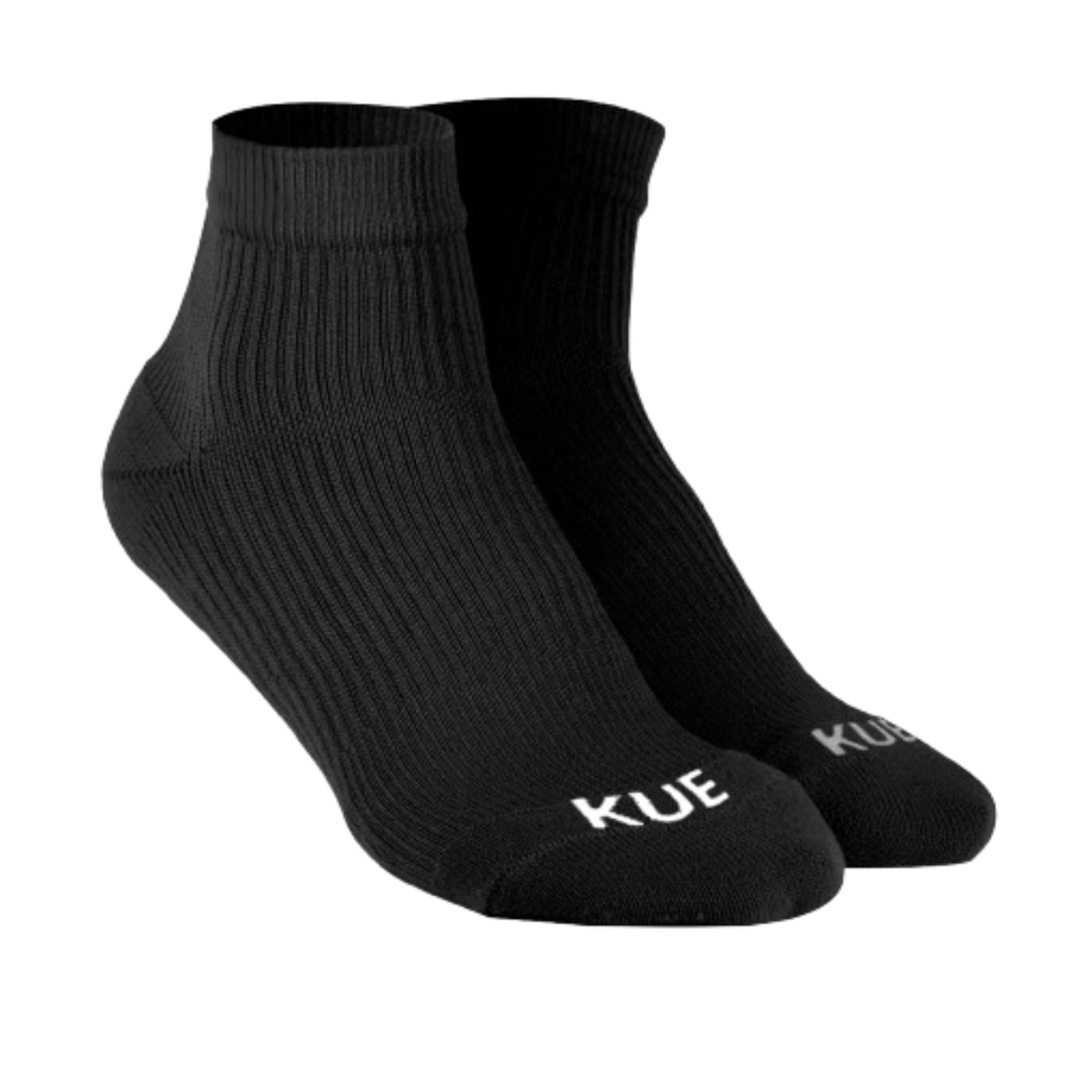 KUE Compression Ankle Socks For Men & Women, Improved Blood Circulation, Pain Relief, Daily Use, Running & Sports, Premium Fabric, Moisture Wicking, Ankle Length Socks, Black, S/M-image-13