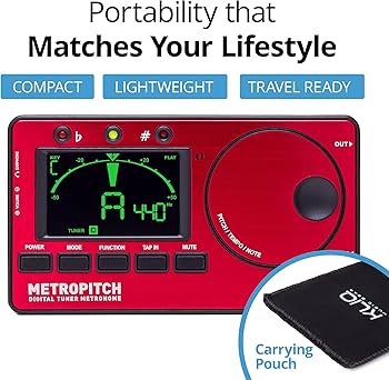 Amazon.com: KLIQ MetroPitch - Metronome Tuner for All Instruments
