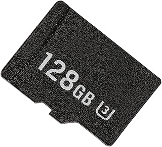 High Speed U3 TF Memory Card, 32GB 512GB, Read Up to 80MB S, Write Up to 30MB S, for Car Action Cameras with Easy Plug and Play (128GB)