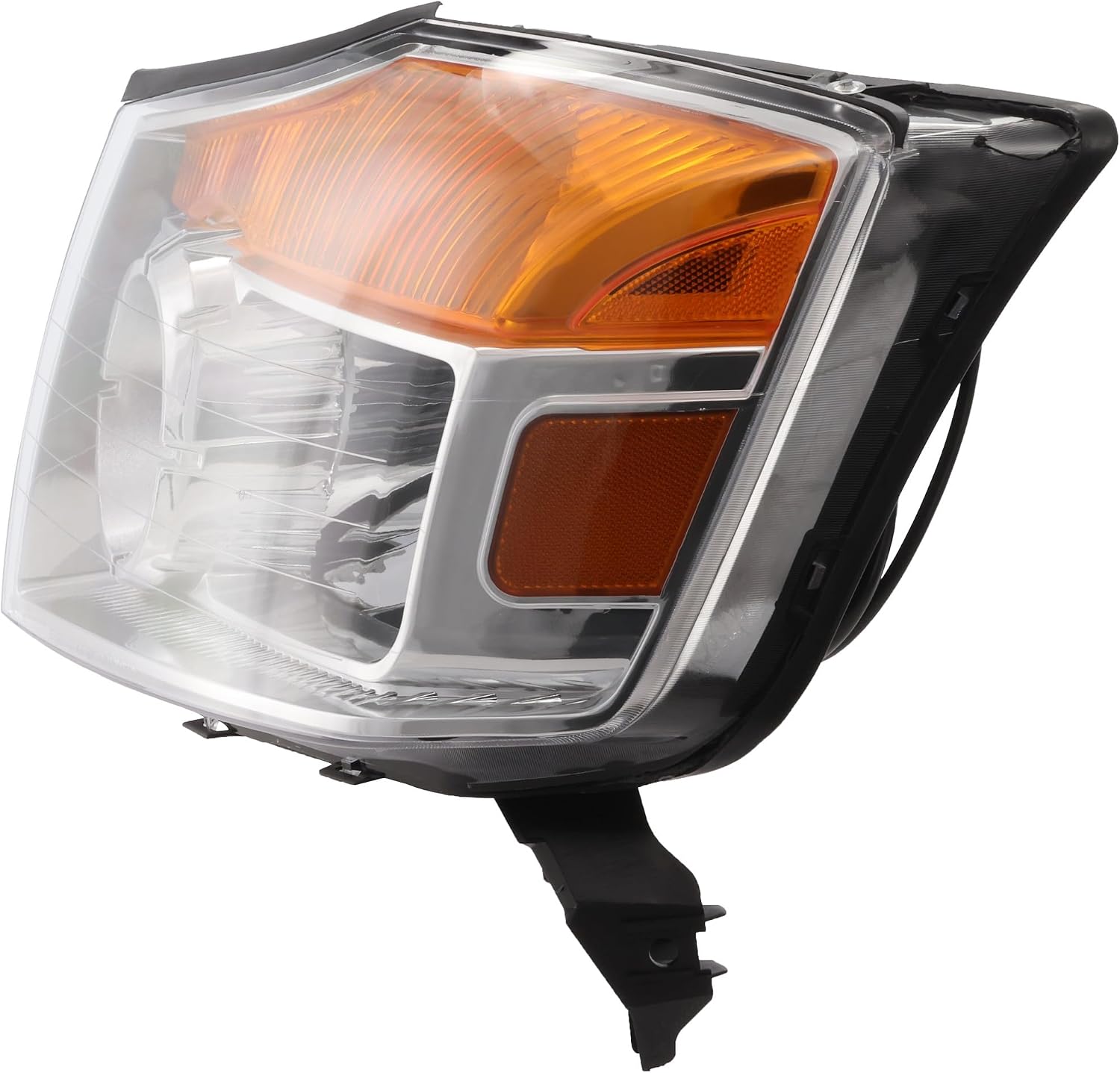 Compatible with 08-15 Armada Front Halogen Headlight Headlamp Head Light Lamp with Bulb Left Driver Side
