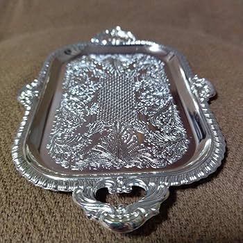 Amazon.co.jp: Casting silver plated シルバープレート トレイ