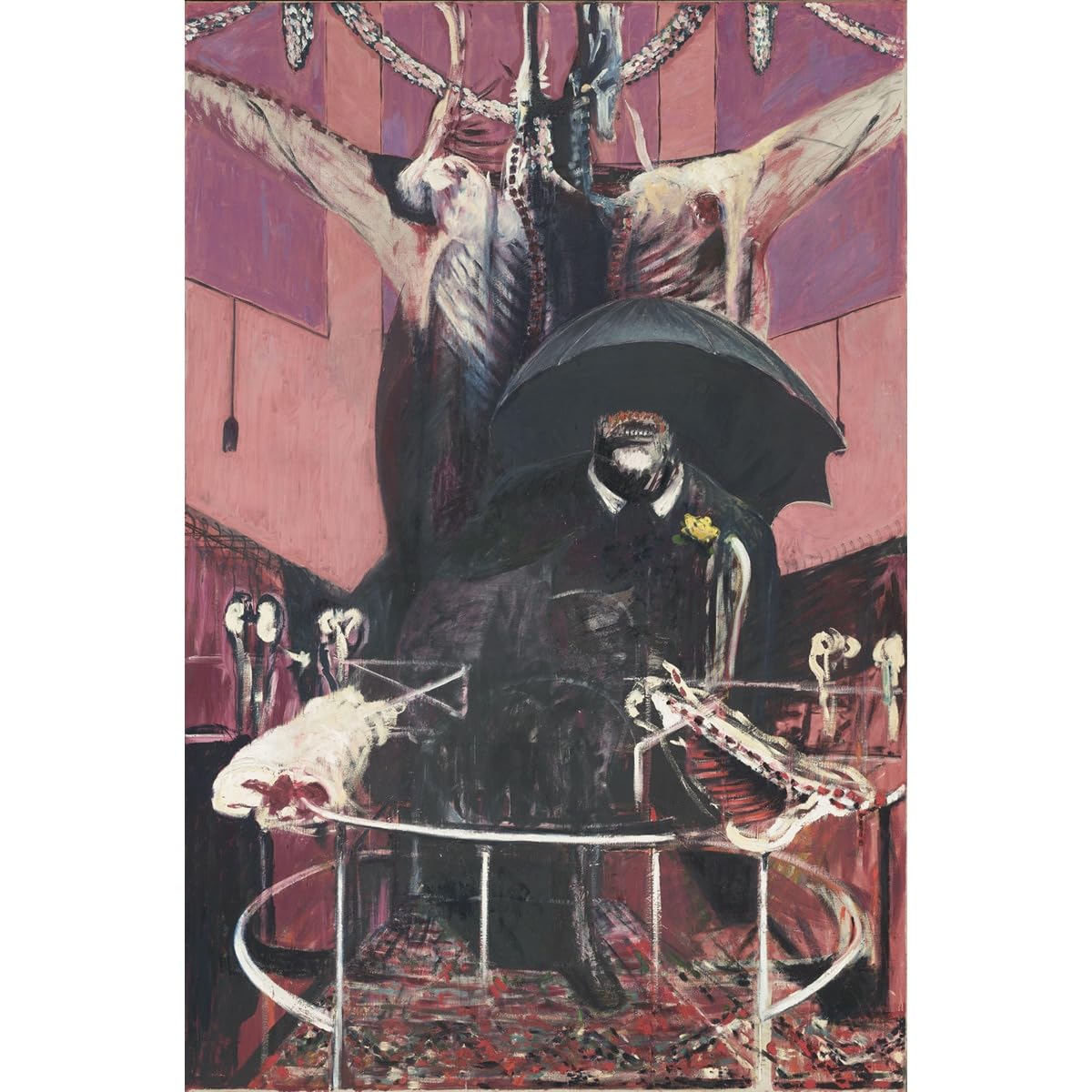 Peinture Francis Bacon impression artistique vibrante émotion moderne - 2