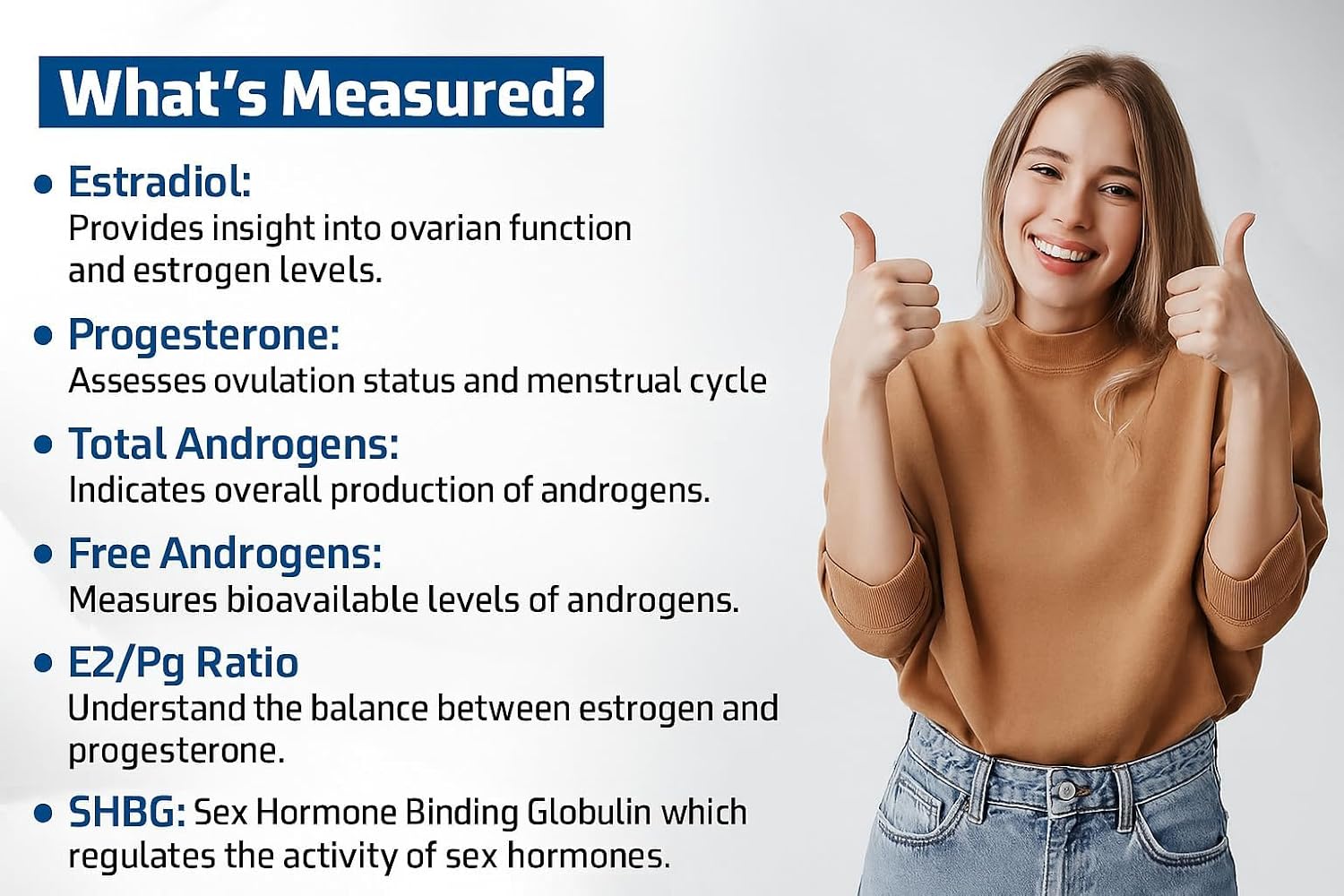 6-in-1 Female Hormone Test – at-Home Collection kit for Women’s Hormone Imbalance| Measures Key Hormones for Hormonal Acne, Hair Loss | Clinical-Grade Accuracy | Painless Collection - Image 5