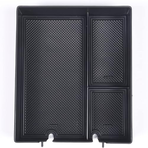 Miniatura 4 de PIUGILH Organizador de consola central de automóvil para Rivian R1T R1S 2022 2023 caja de reposabrazos de material ABS bandeja organizador de