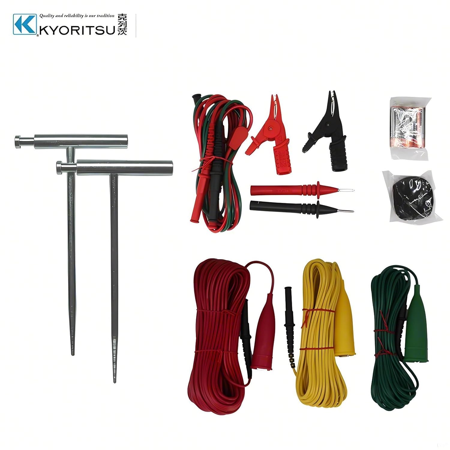 Japan Quality KYORITSU Digital Earth Tester KEW 4102A 4102A-H Max.30V AC 1200Ω Earth Resistance Tester Insulation Tester Ohm Tester Resistance Meter Tester Earthing Resistance Tester(4102A-H)