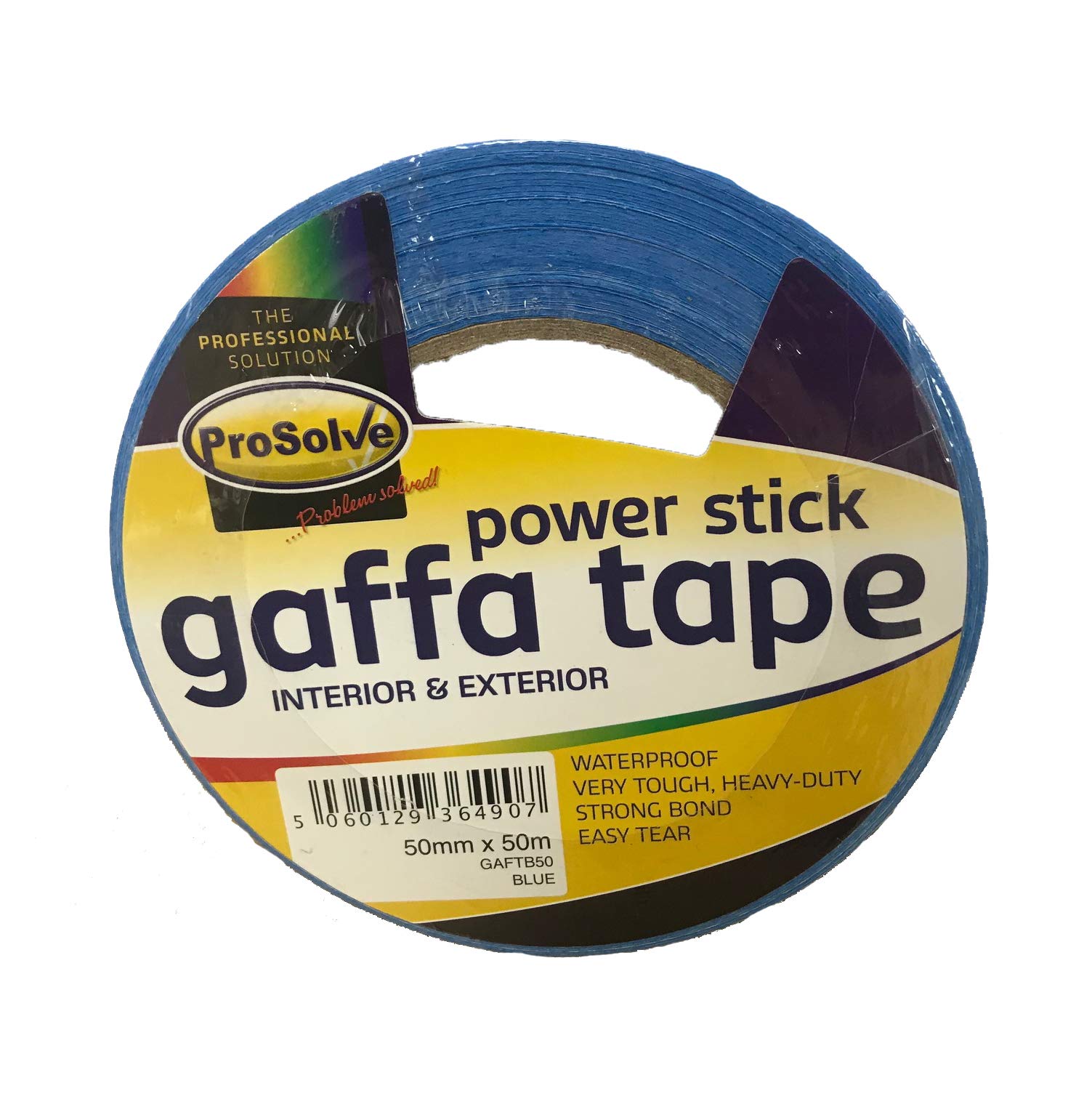 Heavy Duty Gaffa Tape – Blue – 50mm x 50m