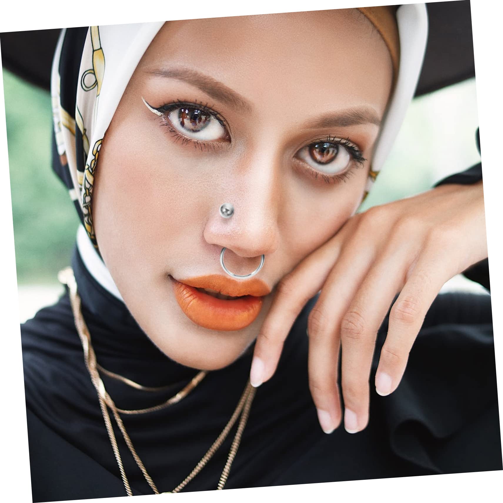 Ipetboom Piercing 84pcs Tools Steel Piercing Pliers Taper Studs Perfect for Diy