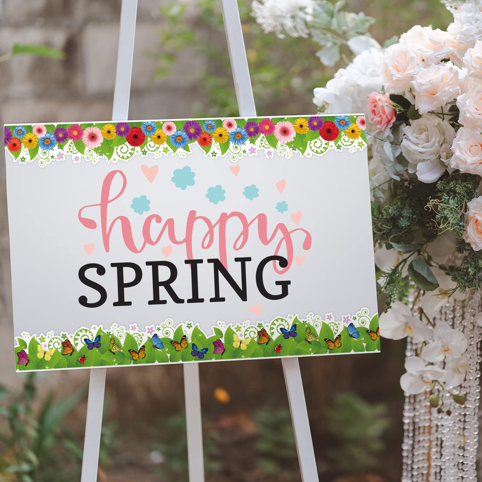 60 Sheets Bulletin Board Trim Whaline 69Ft Spring Bulletin Board Border ...