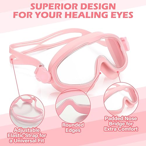 Miniatura 3 de Lash Goggles for Shower Eyelash Eyebrow Protector Reusable Eyelash Extension Sleep Protector for Bath Steam Pool