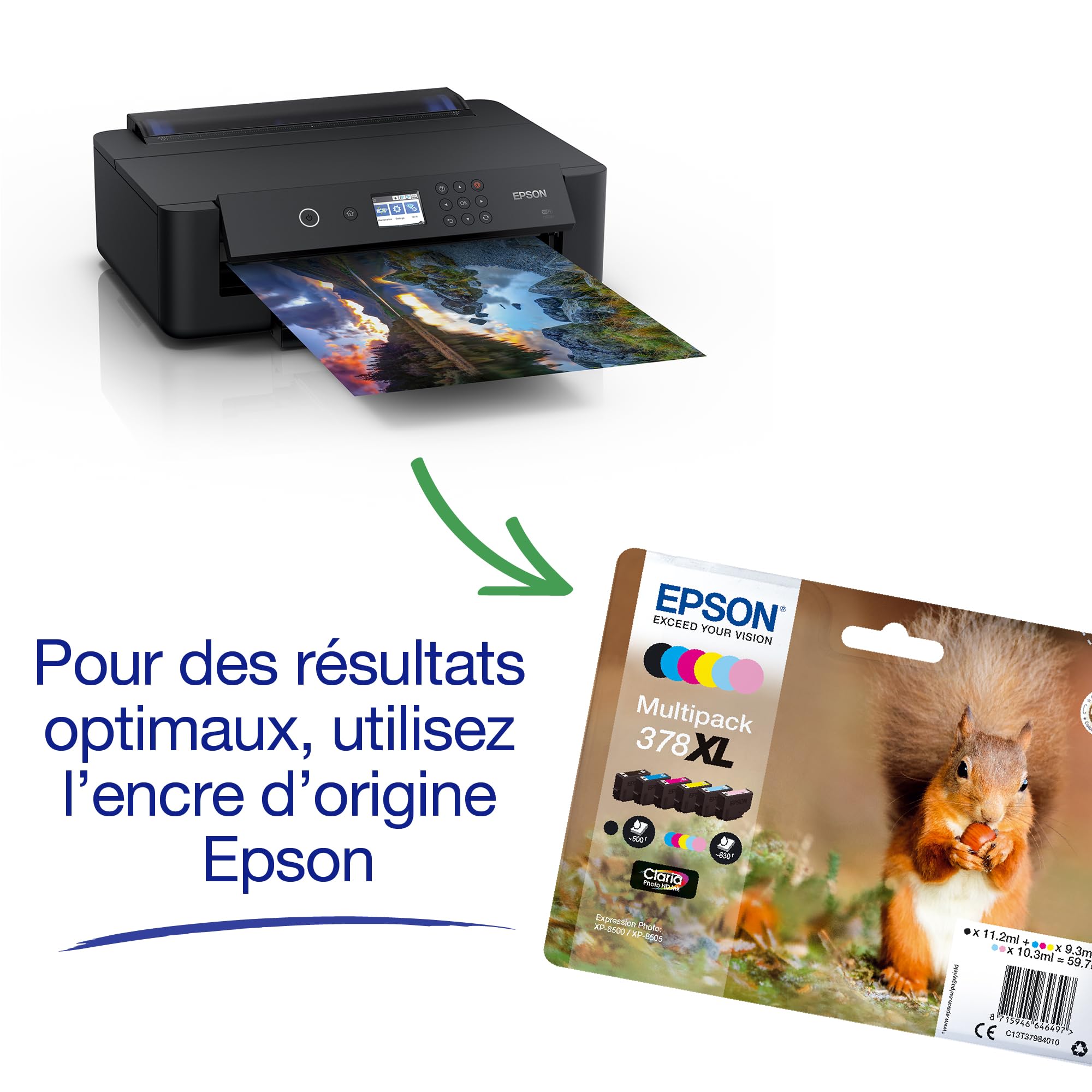 EPSON Expression Photo XP-15000 Imprimante A3+ 6 couleurs WiFi Direct Ethernet