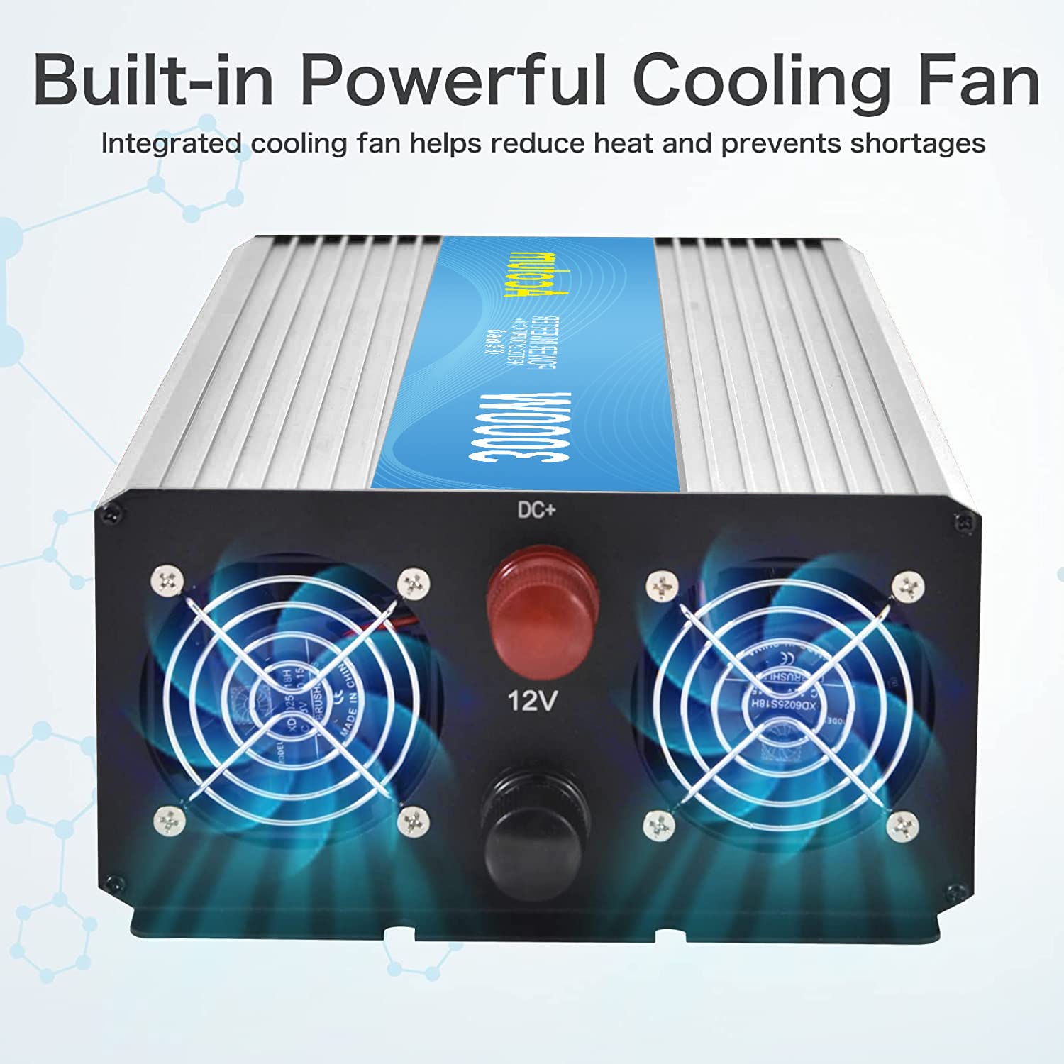 Amazon.co.jp: 3000W パワーインバーター 変形 正弦波 コンバーター