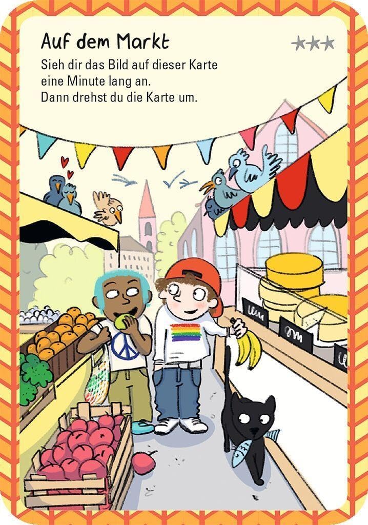 moses. 50 Clever Brain Puzzles - Card Set for Smart Minds, Playful Brain Training with Numbers, Letters & Shapes, Thinking Game for Children from 8 Years