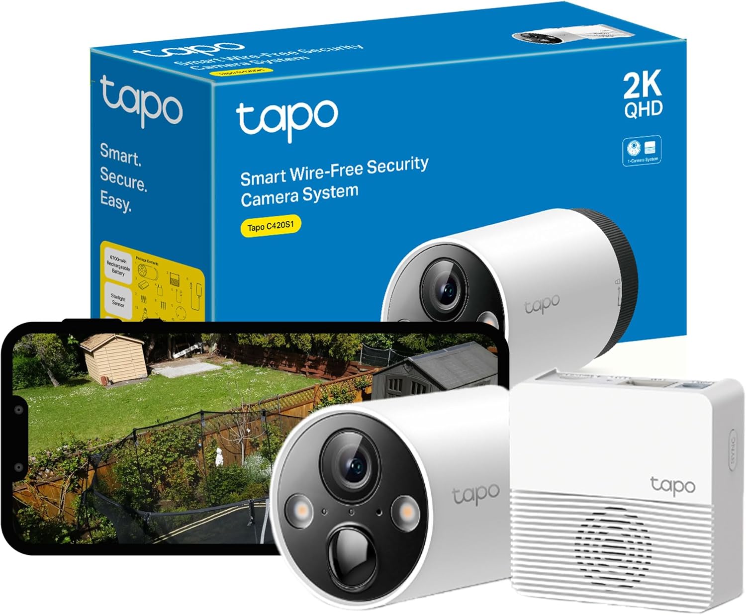 Tapo C420S1 Smart WireFree 1 Security Camera System Buy Online at