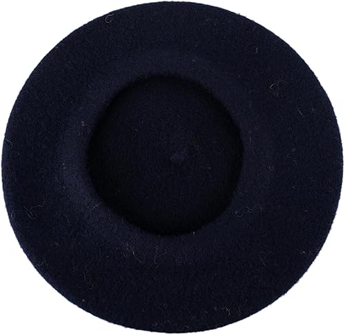 Miniatura 8 de Sombrero a calcetines mezcla de lana francés Beret para hombres y mujeres en colores lisos
