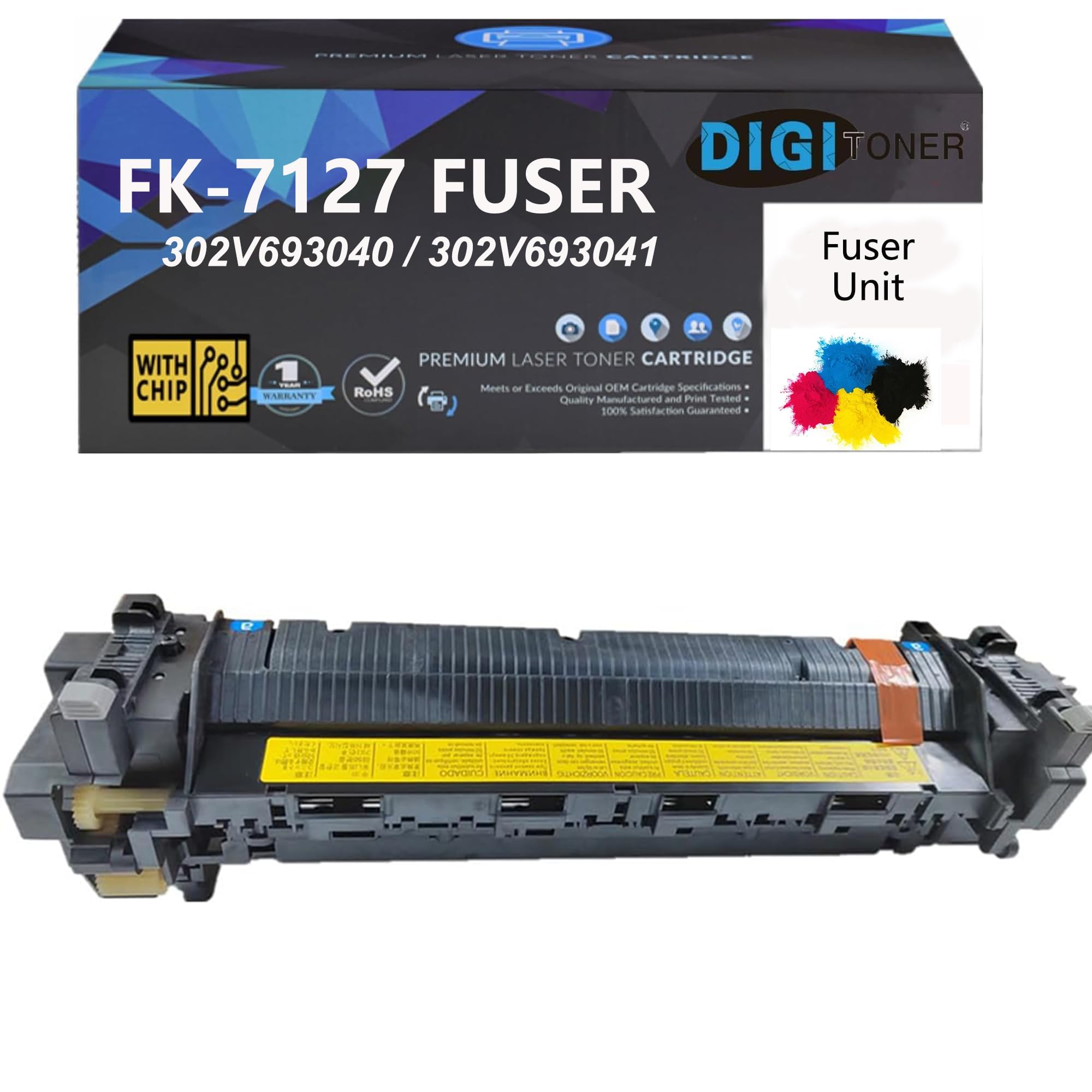 DIGITONER FK-7127 Fuser Unit Replacement for Kyocera FK-7127 302V693041 302V693040 Fuser Unit Compatible with TASKalfa 3212i 3262i 4012i 4062i 3212 3262 4012 4062 Printers,110V (1-Pack)