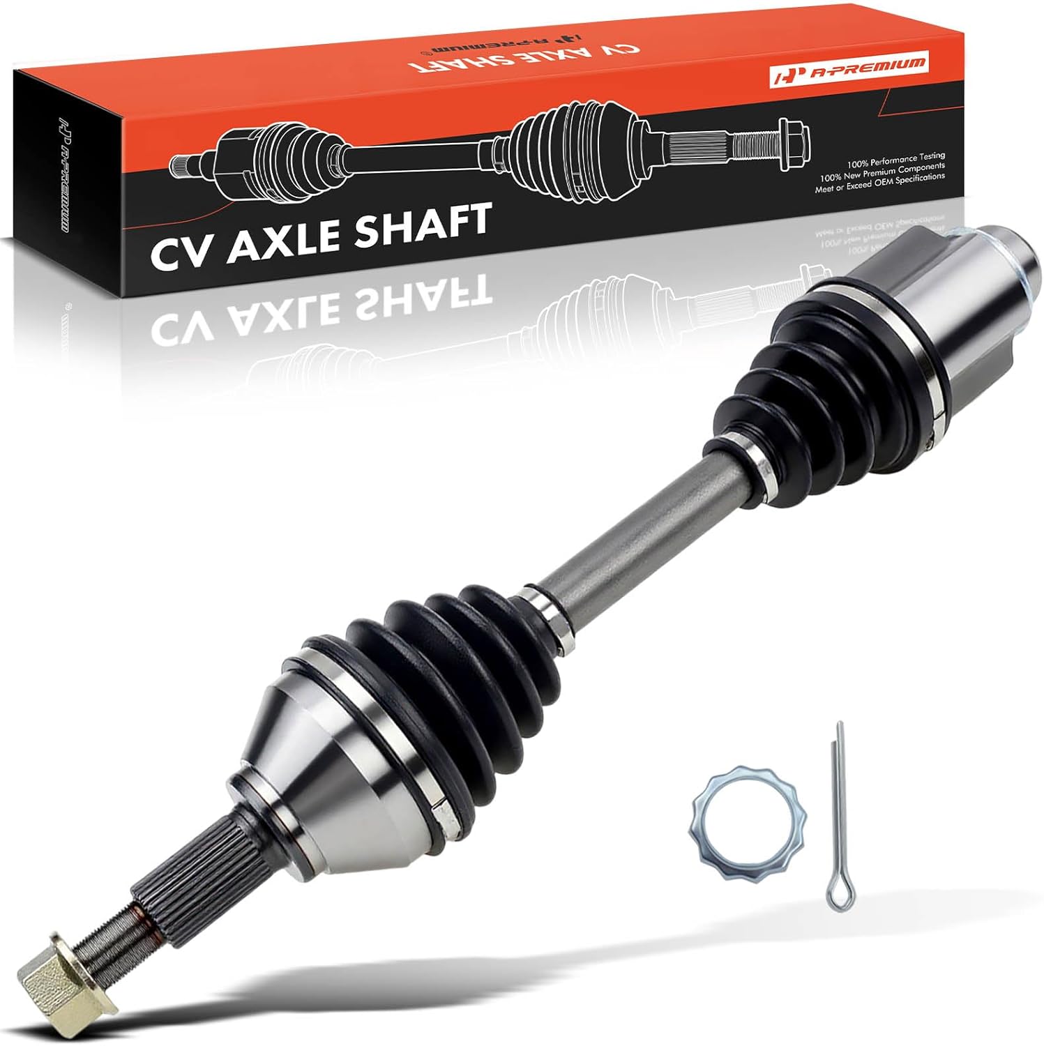 A-Premium CV Axle Shaft Assembly Compatible with Nissan Murano 2009 2010 2011 2012 2013 2014 V6 3.5L, AWD Only, Without Intermediate Shaft, Front Right Passenger Side, Replace# 391001AA0B