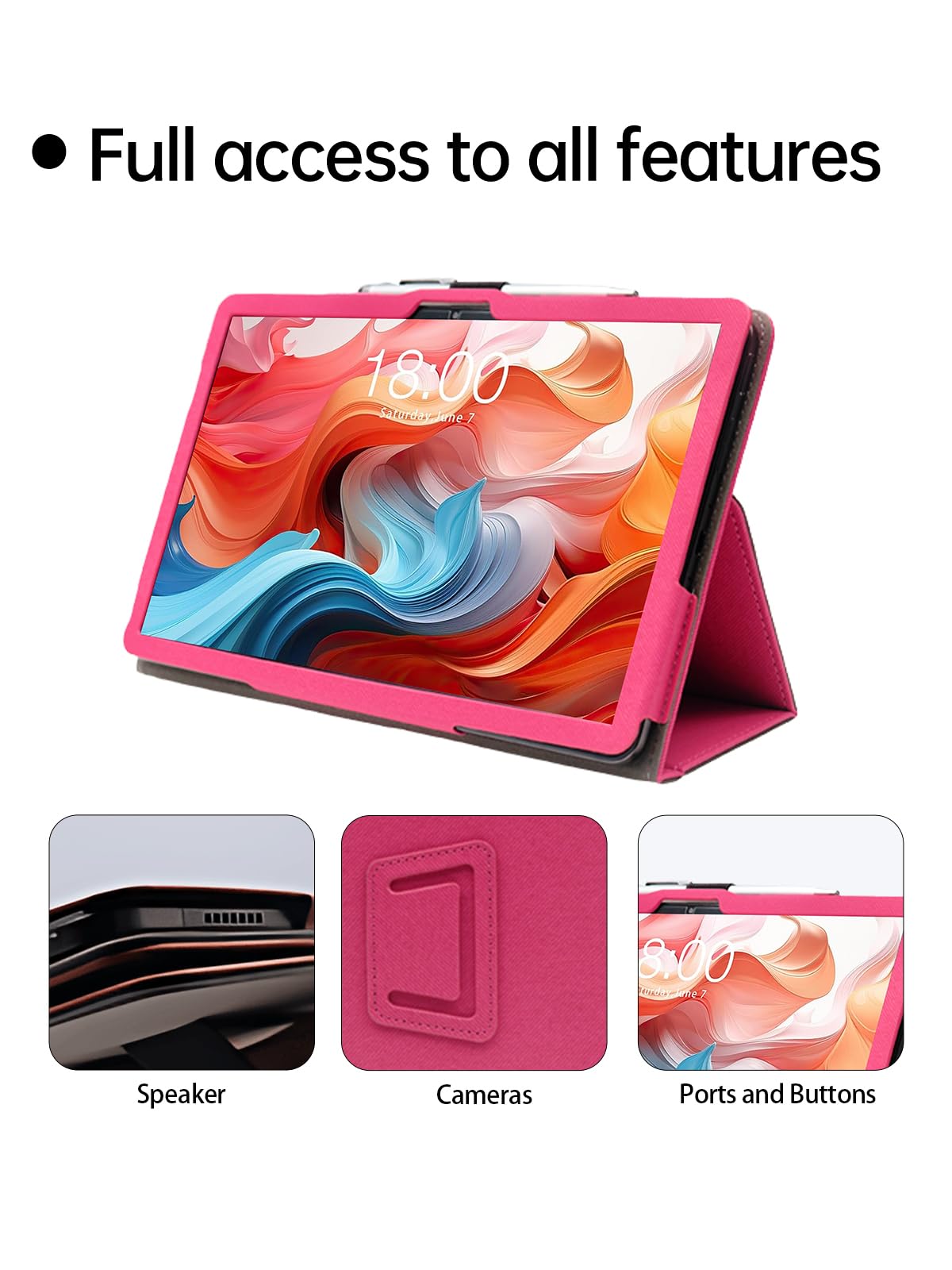 Teclast T65 Max 13インチタブレット、ケース付き Teclast T65 Max 13インチ ケース 耐衝撃 カバー タブレット保護